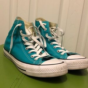 Turquoise Converse